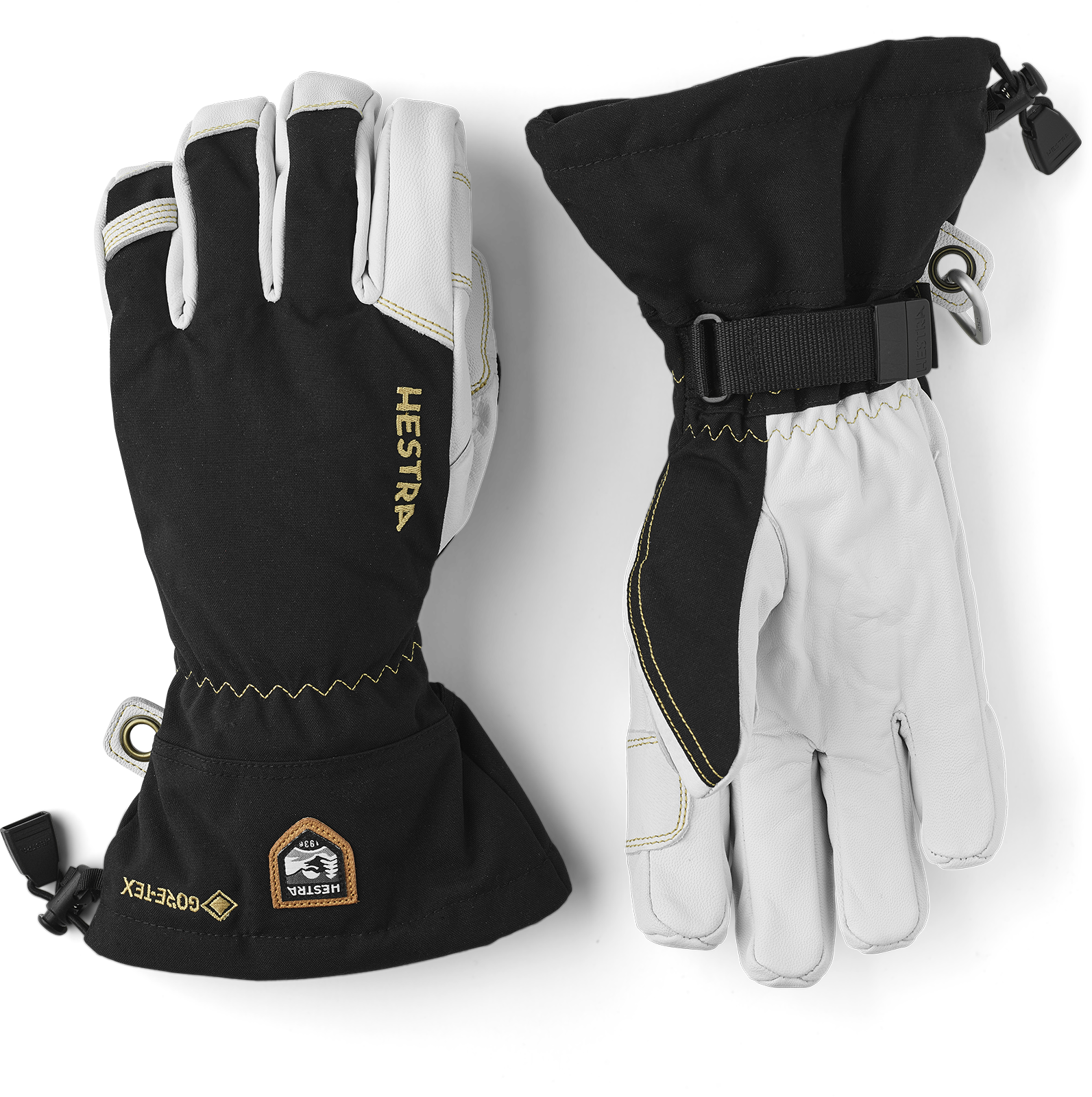 Army Leather Gore-Tex - 5 Finger  - Hestra Army Leather Gore-Tex - 5 Finger  - Hestra