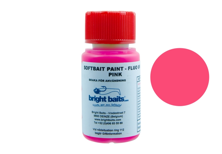 Bright Baits Softbait Paint Fluo UVPink